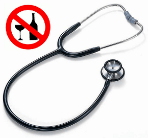 stéthoscope abandonnant les mauvaises habitudes pour l'hypertension